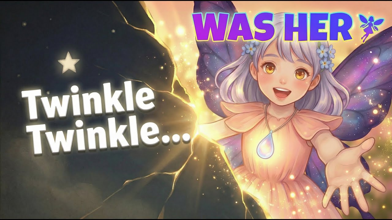 Shimmer, Shimmer ✨ A Twinkle Twinkle Little Star Lullaby | Fairy Bedtime Song for Kids
