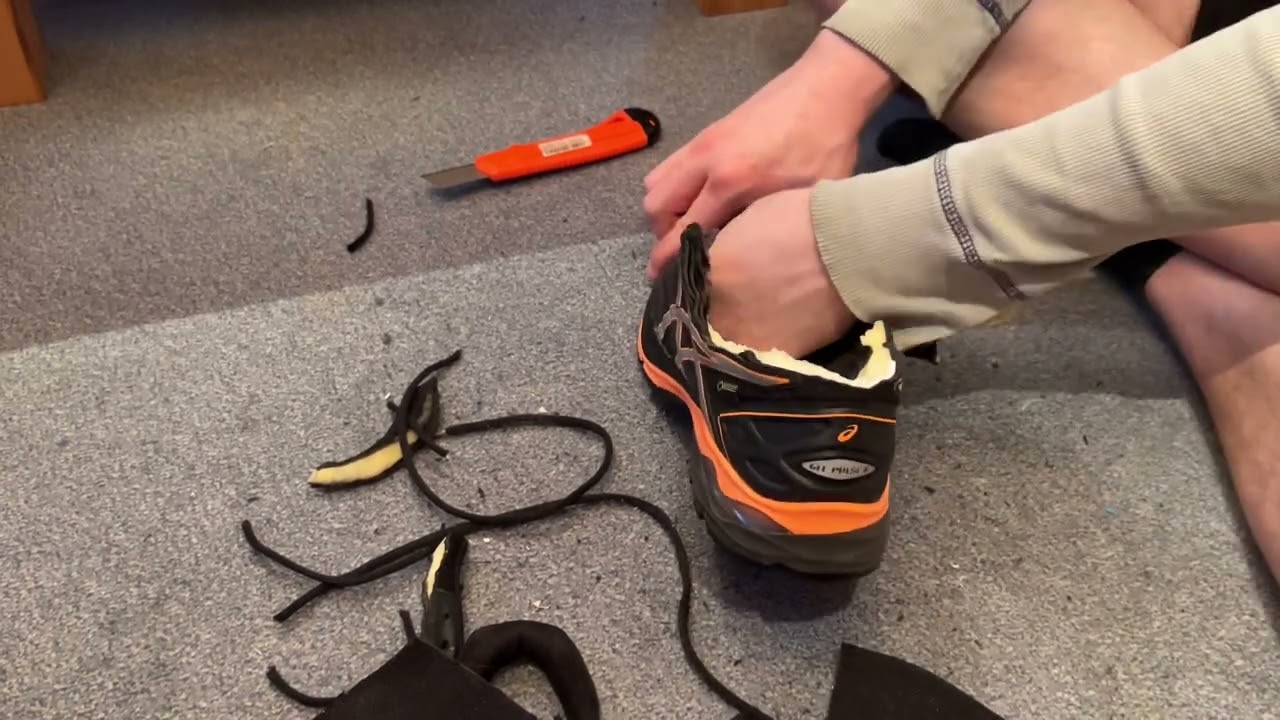 Trashing asics gel pulse 8 GTX (part 2)