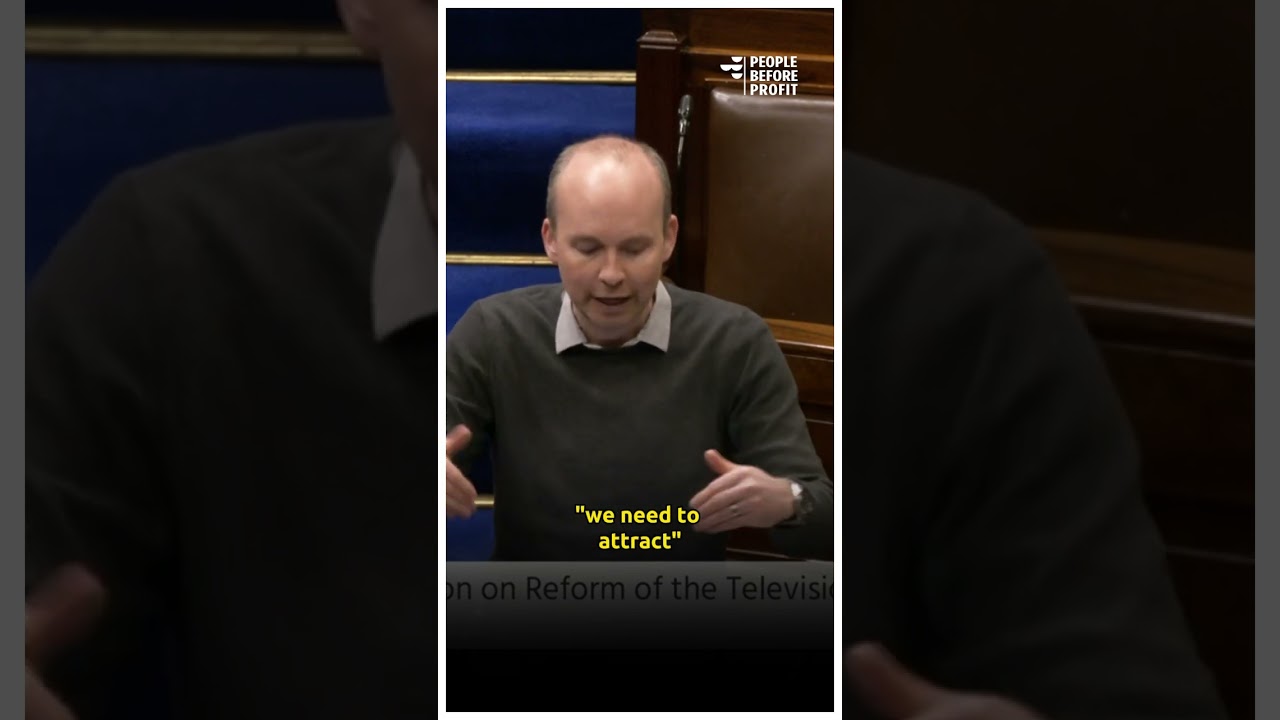 The TV Licence must be scrapped! - 13.02.24 [Paul Murphy TD]