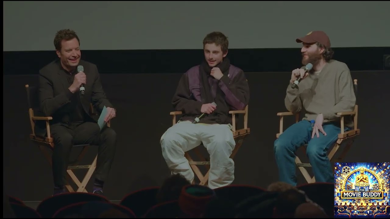Timothée Chalamet & Josh Safdie Marty Supreme Q&A | Moderated by Jimmy Fallon