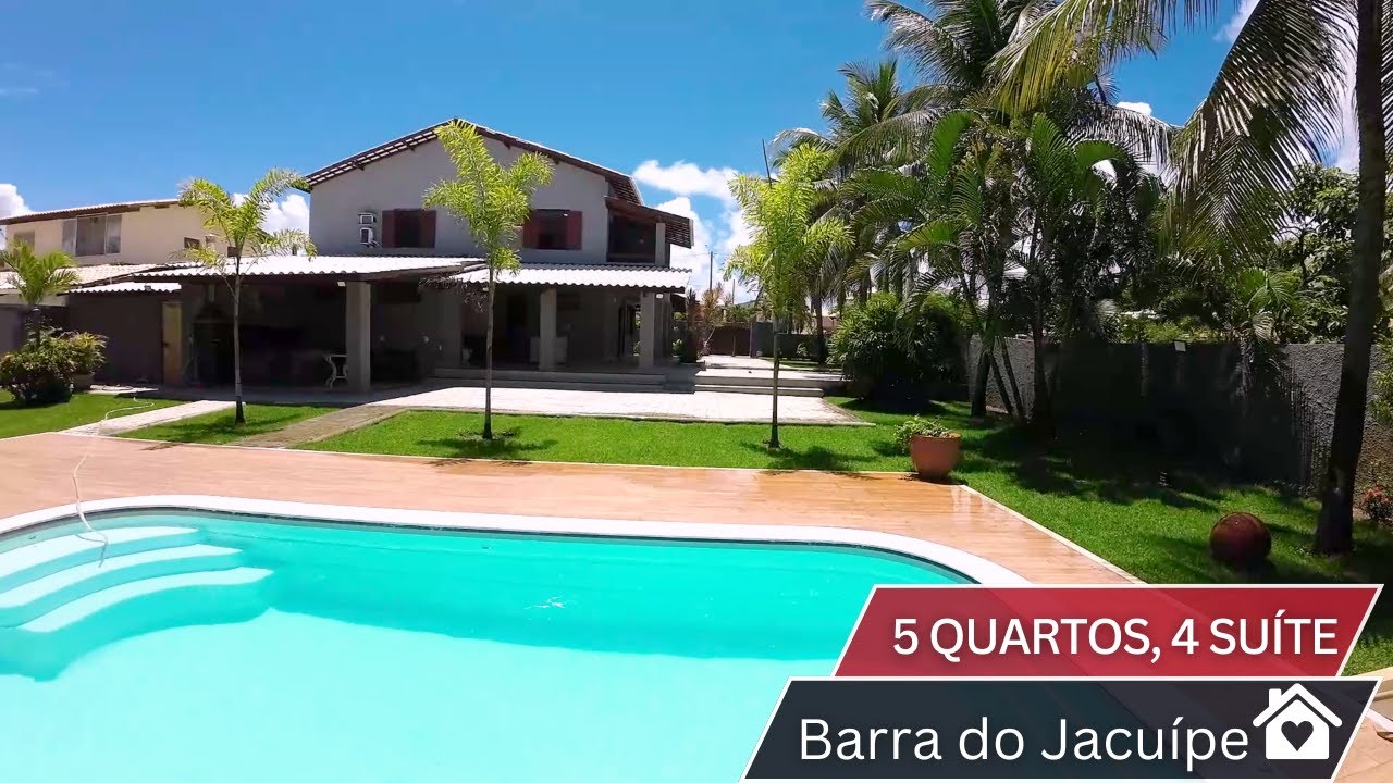 Barra do Jacuípe, Casa de Praia. R$ 1.700.000
