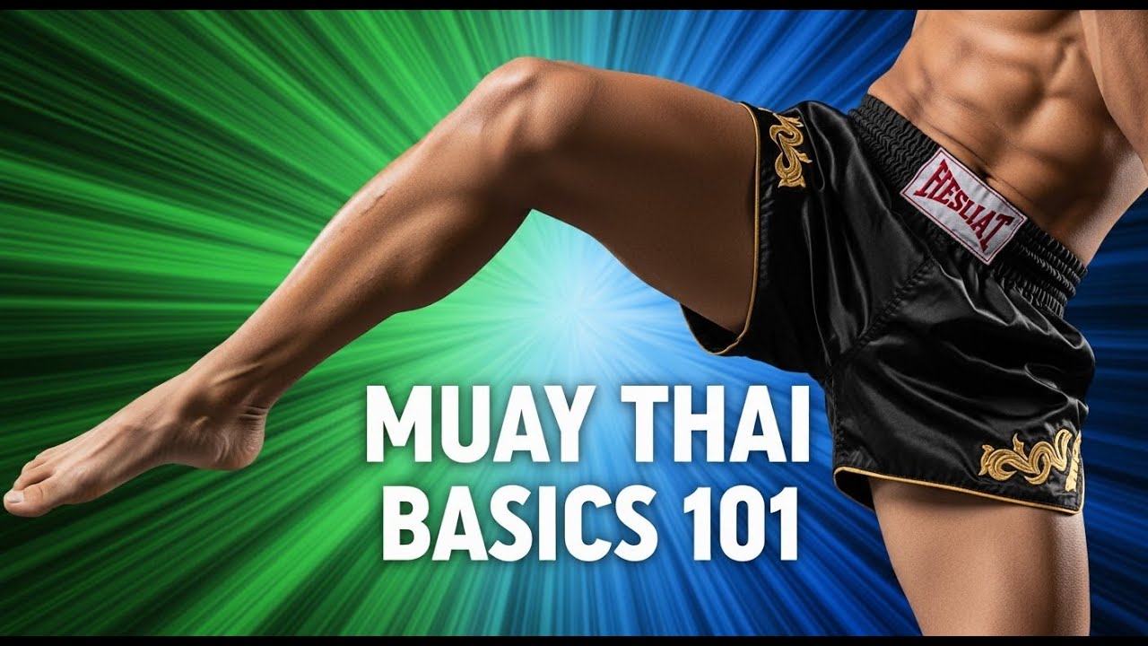 Solo Muay Thai Basics - No Equipment Needed - Beginner Muay Thai Techniques