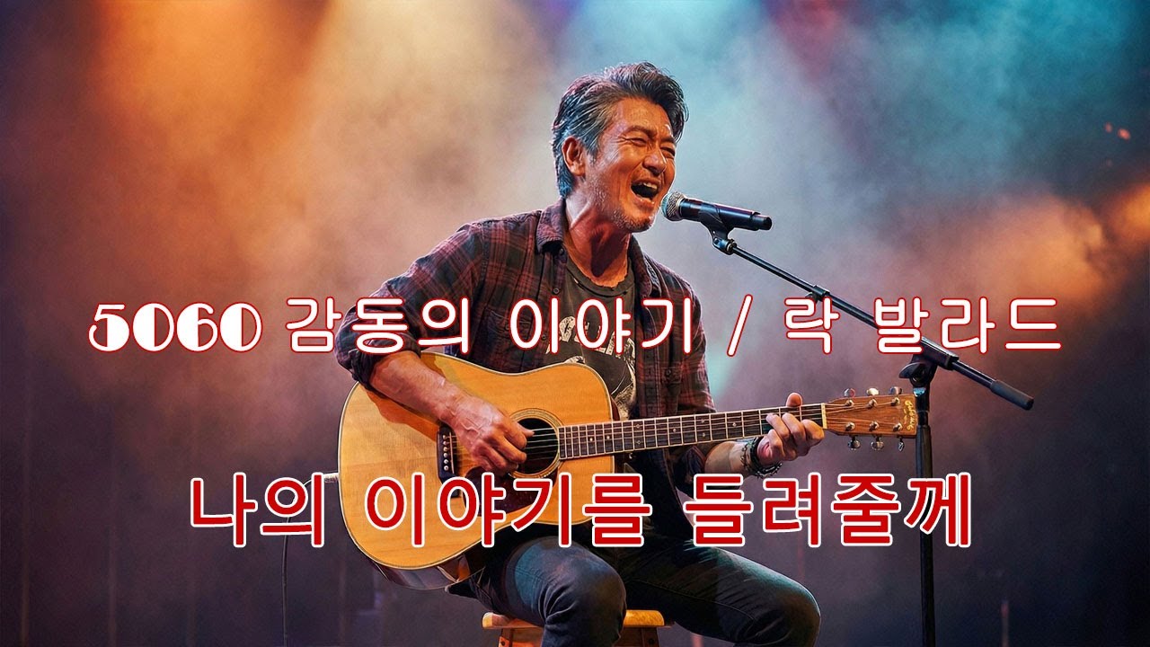 5060 감동의 이야기 / 락 발라드 / 내 이야기를 들려줄께
