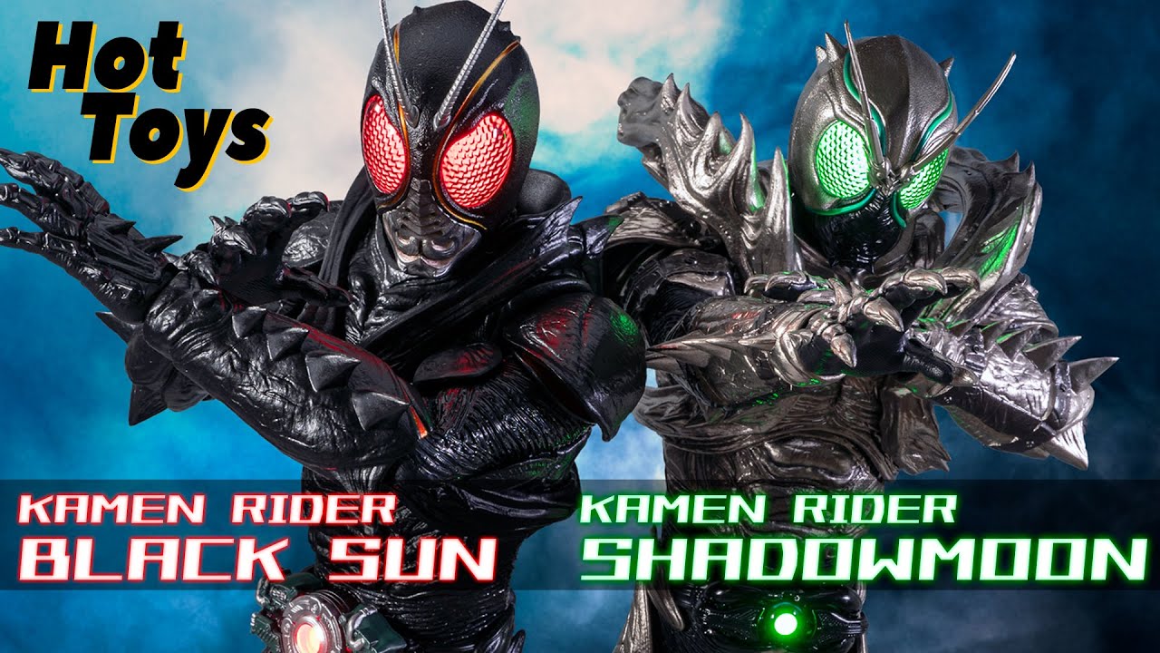 ホットトイズからまさかの仮面ライダーの1/6サイズフィギュアが登場！圧倒的本物感のBLACK SUNとSHADOWMOONを開封！