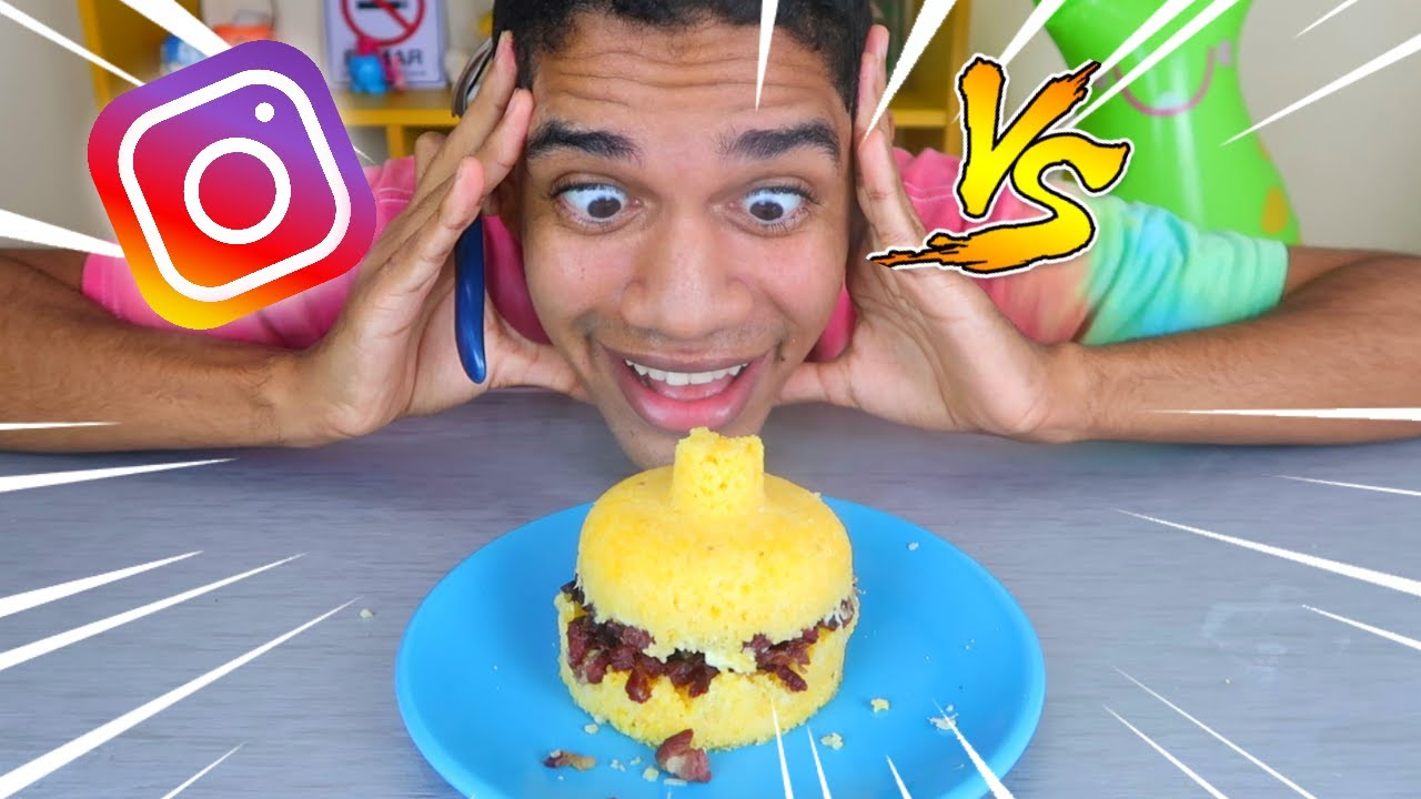 CUSCUZ RECHEADO DO INSTAGRAM | Dario vs instagram