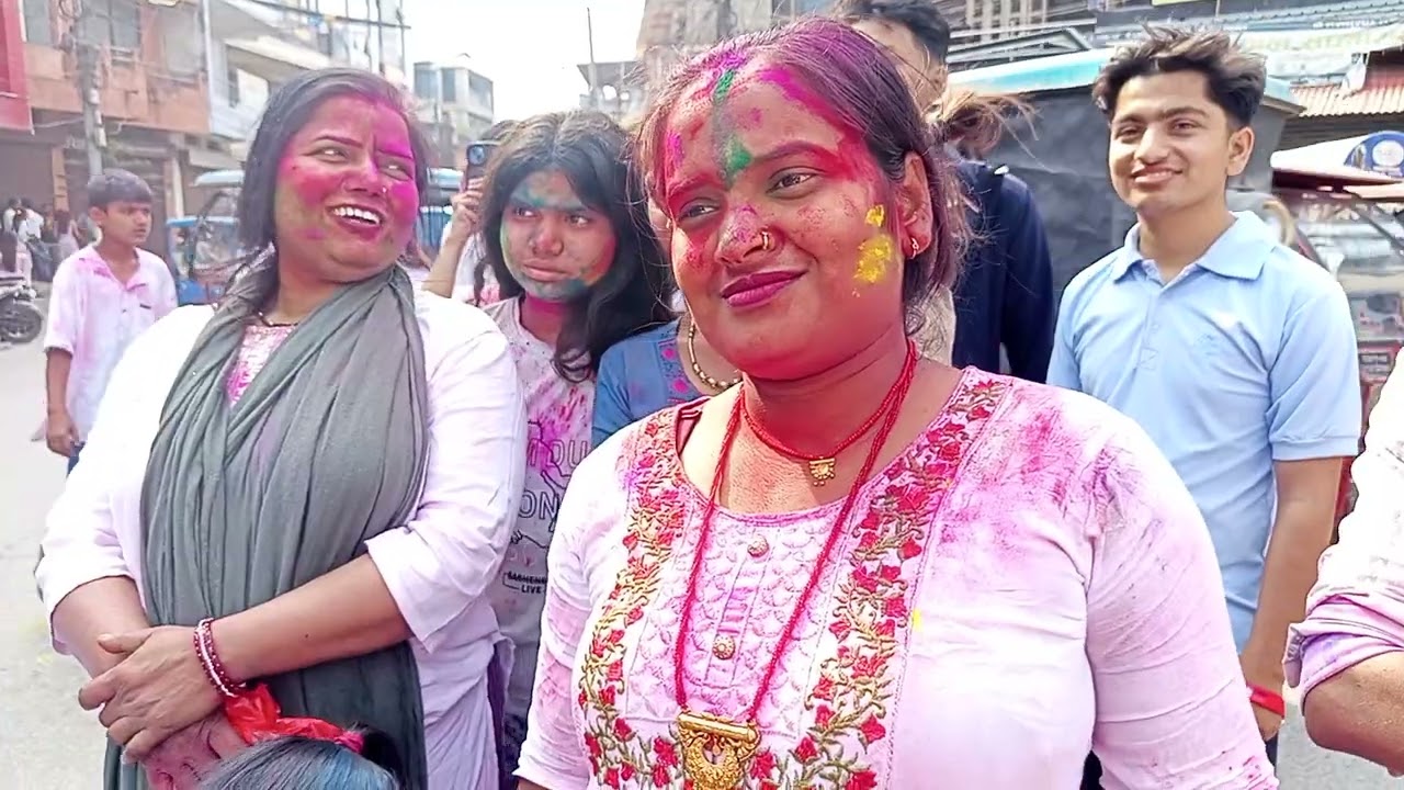 Holi itahari chauk ko #shots #viral #shortvideo #trending video viral