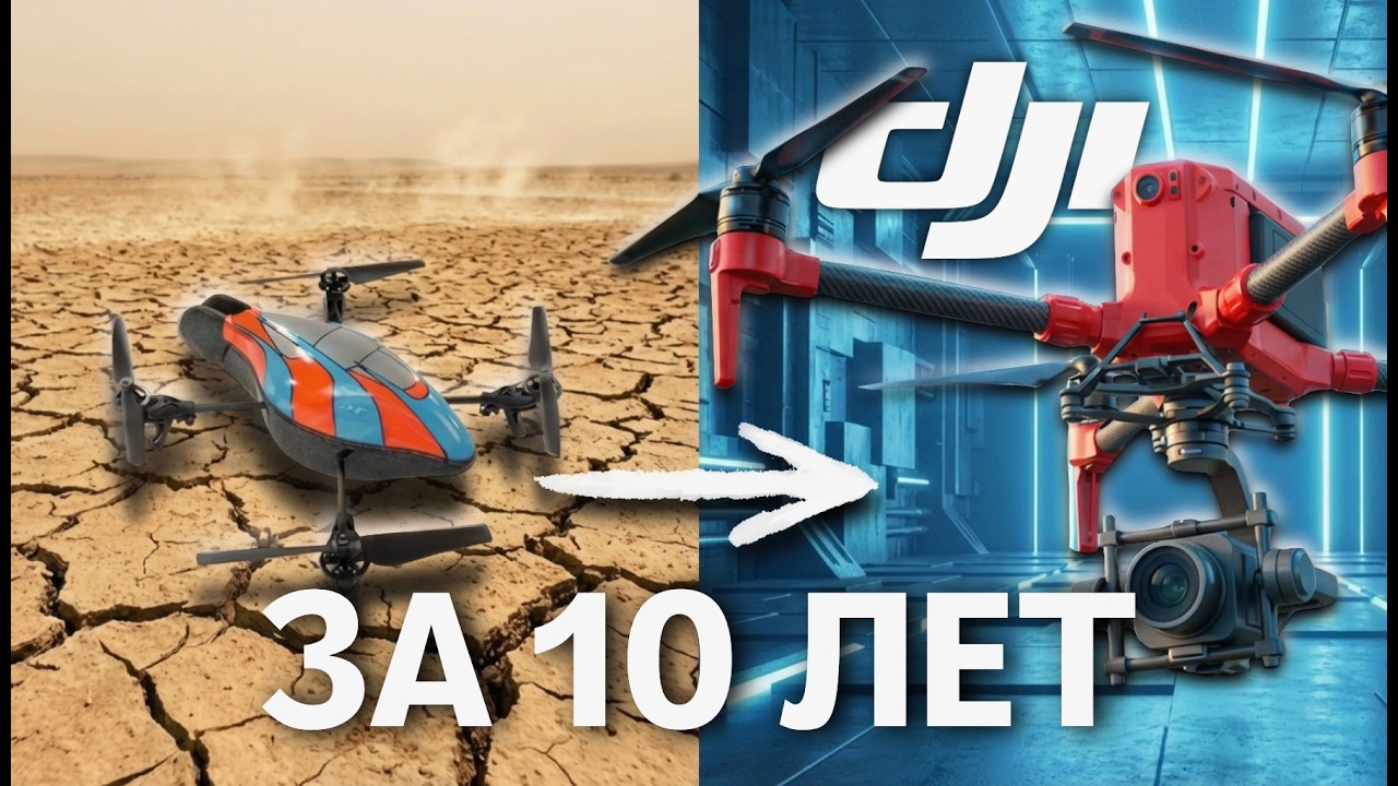 Дроны DJI. Почему они покорили мир?