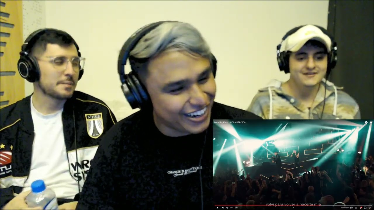 [Reacción] Luck Ra, Khea - HOLA PERDIDA | ANYMAL LIVE 🔴