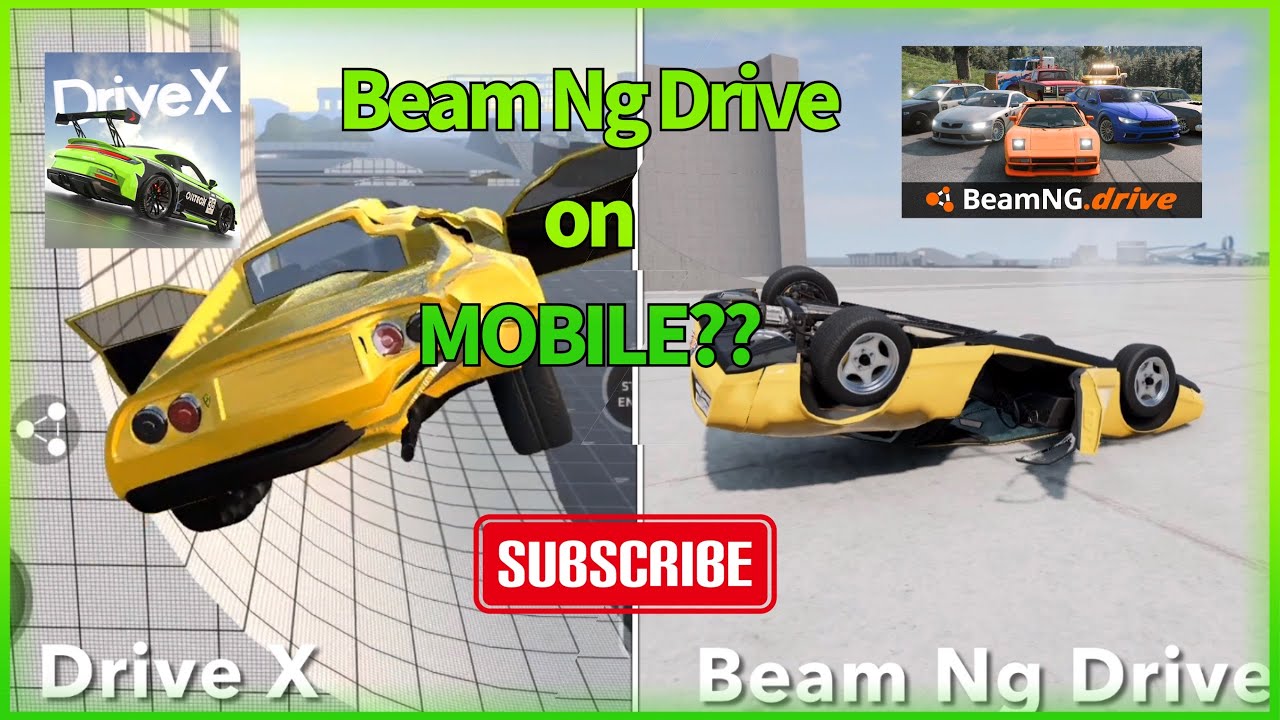 DriveCSX  Vs Beam Ng Drive - Gameplay Comparison - RianeTube4K