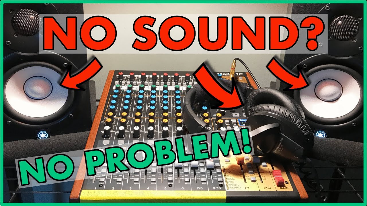 How to Connect Studio Monitors to the Tascam Model 12