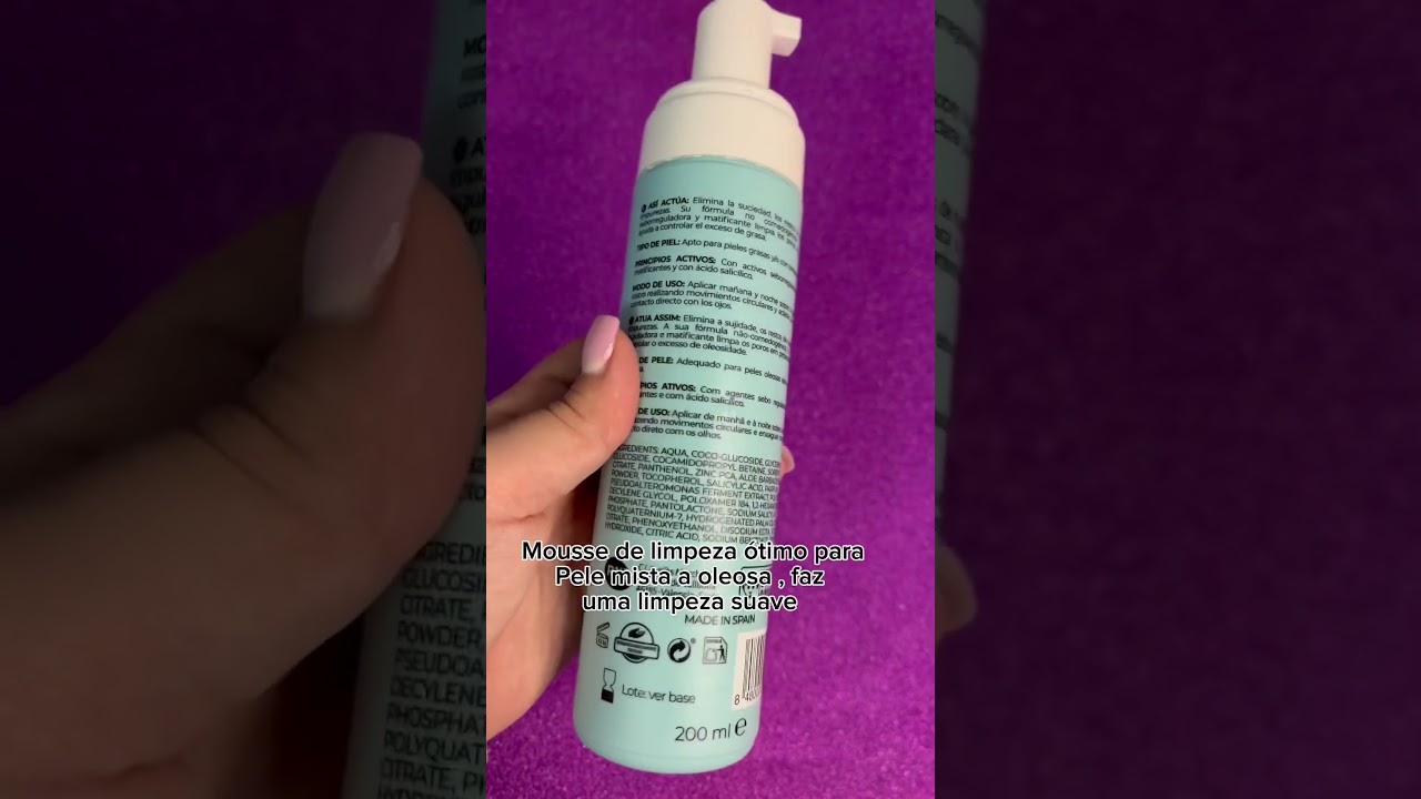 Gel de limpeza do Mercadona #skincare #skin #skincareroutine
