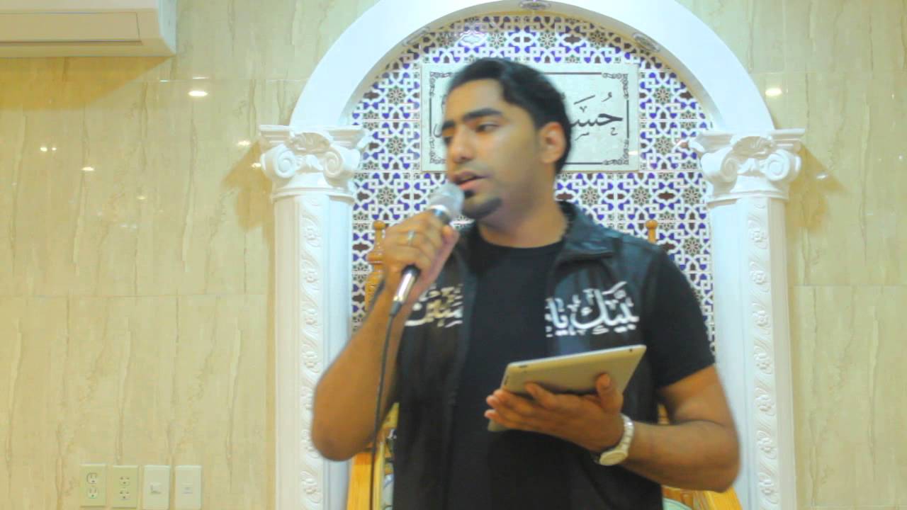 عزاء ليلة 8 - 1435- الرادود سعيد احمد الخاطر - حسينية الخاطر