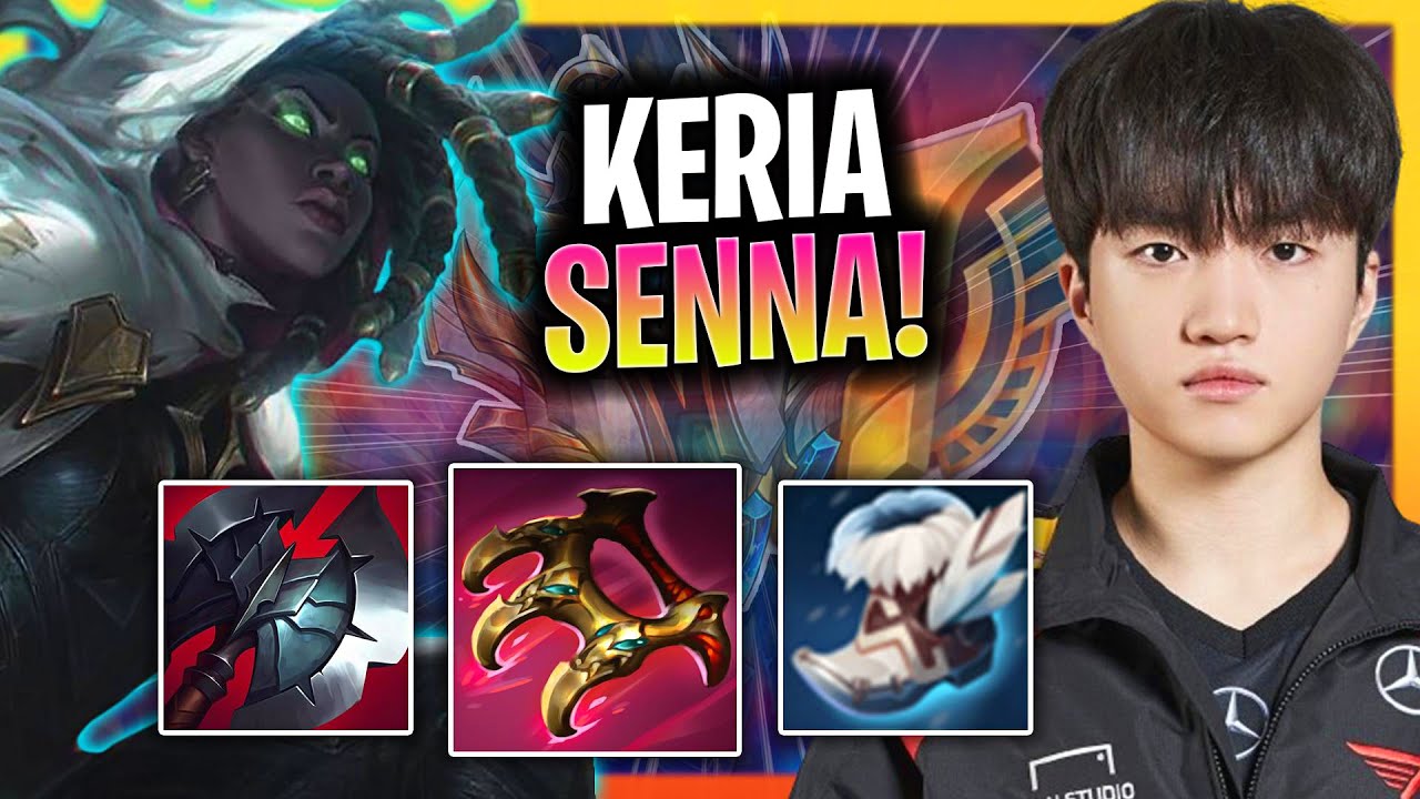 KERIA IS A BEAST WITH SENNA! | T1 Keria Plays Senna Support vs Soraka!  Season 2024