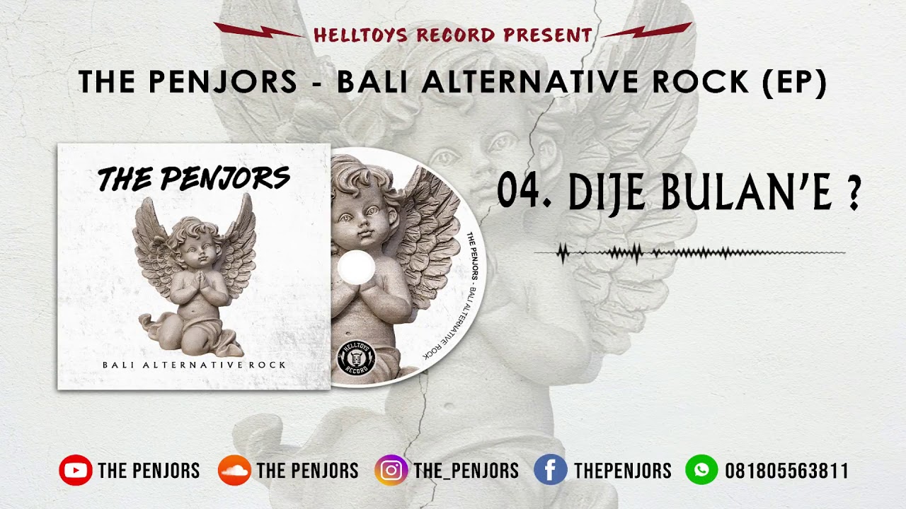 THE PENJORS - DIJE BULAN ' E ? ( OFFICIAL VIDEO LYRICS )