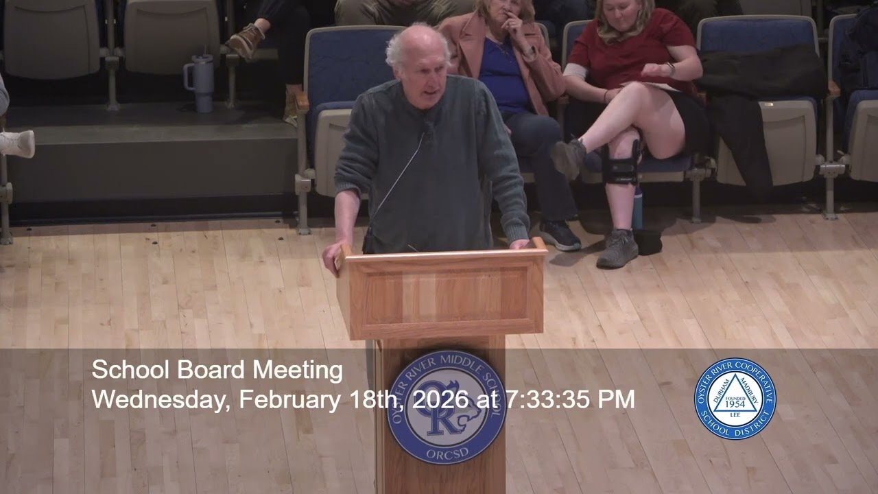 School Board Meeting 2 18 2026