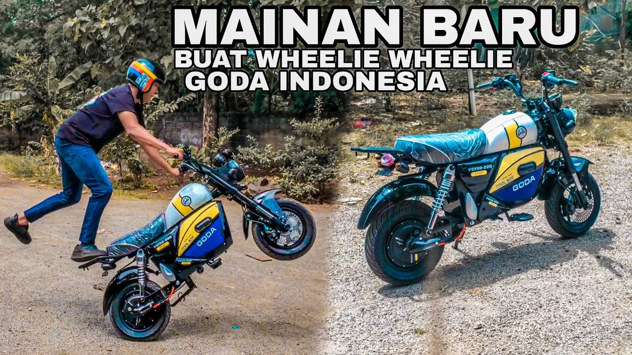 MAINAN BARU GODA MECHA KINGKONG SEPEDA LISTRIK KENCANG
