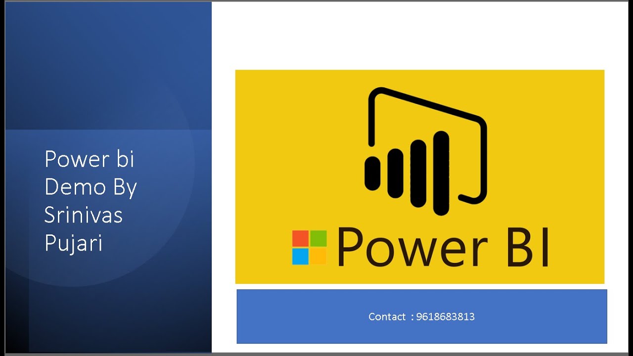 POWER BI DEMO  BY SRINIVAS PUJARI APR 19TH 2025