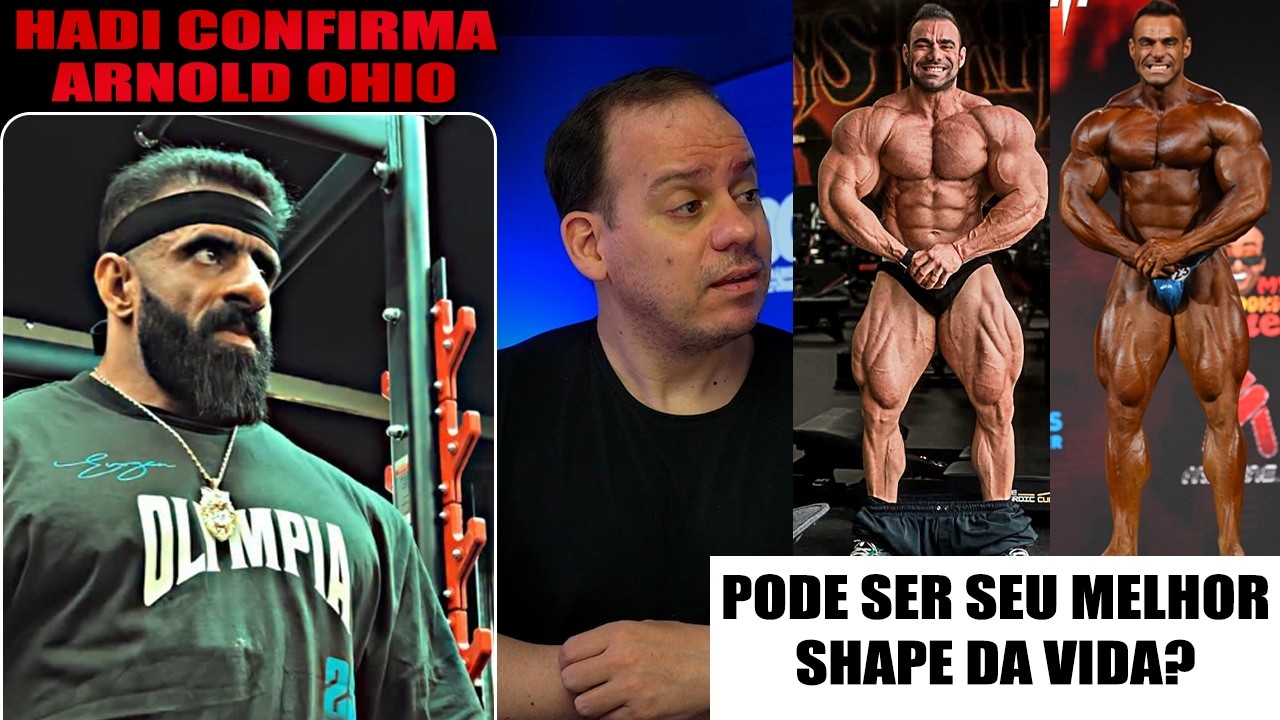 Rafael Brand&atilde;o mostra f&iacute;sico cheio - pode ser seu melhor Shape? + Hadi confirma algo importante