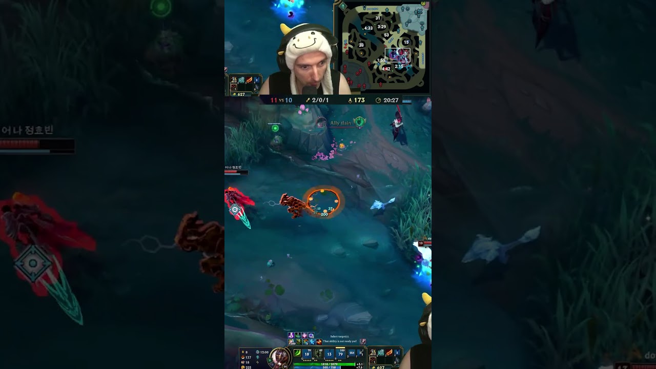 One of the most big brained plays out there from a Master Yi player  #leagueoflegends