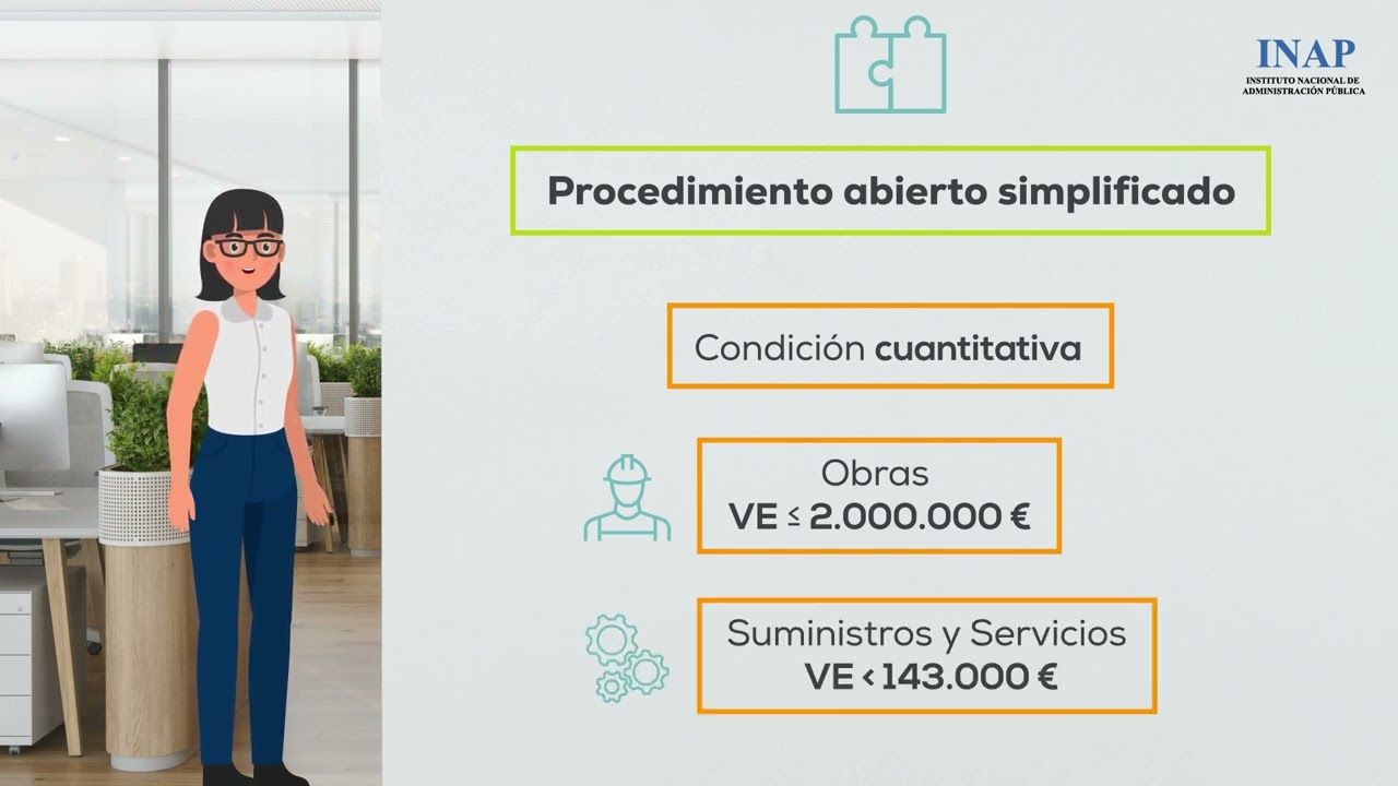 LCSP. Adjudicación de contratos. Procedimiento abierto, simplificado y supersimplificado