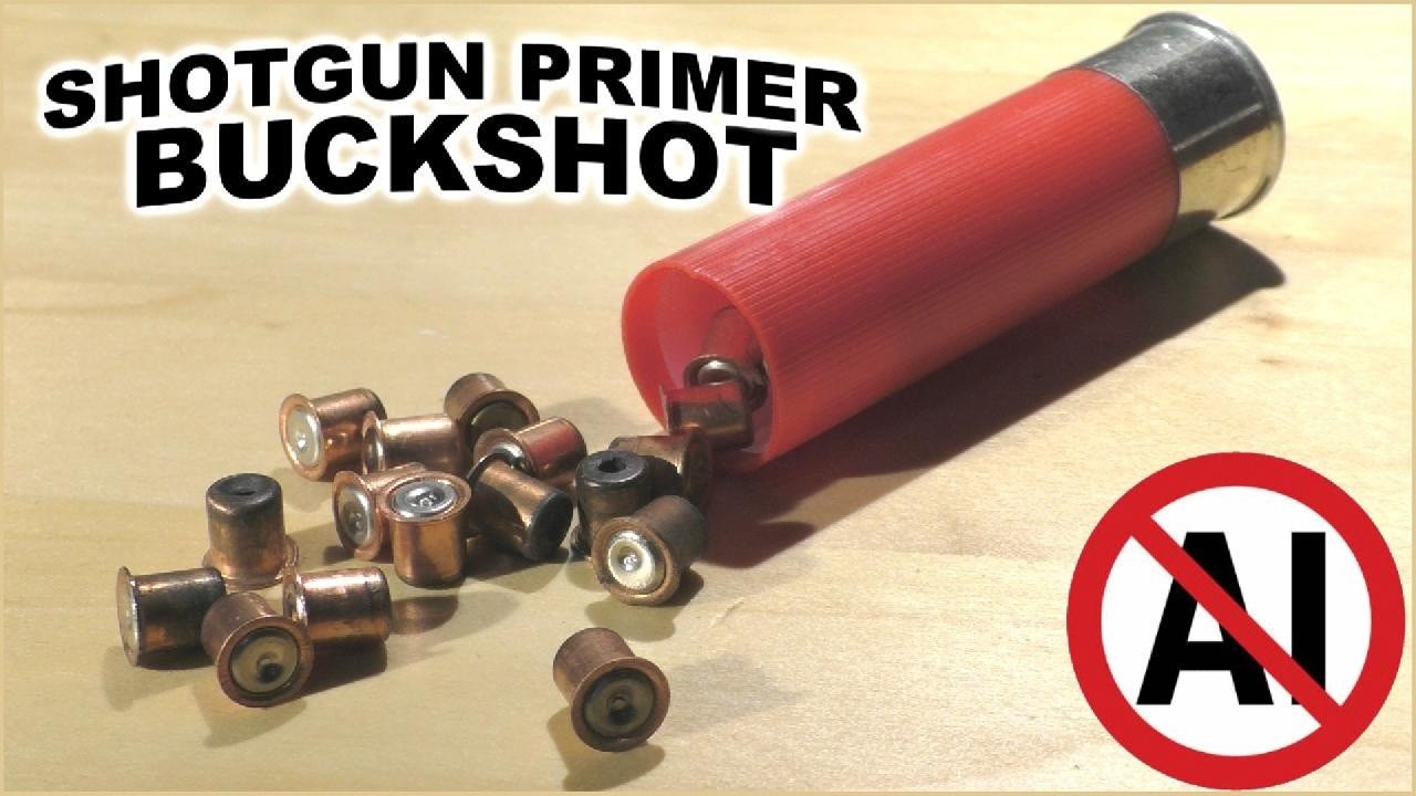 Shotgun PRIMER BUCKSHOT -  Exceeded My Expectations!