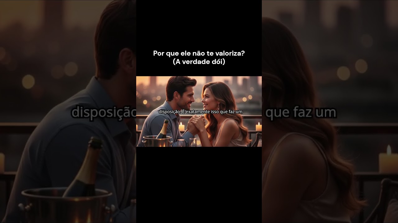 Porque ele não te valoriza? A verdade dói #relacionamento