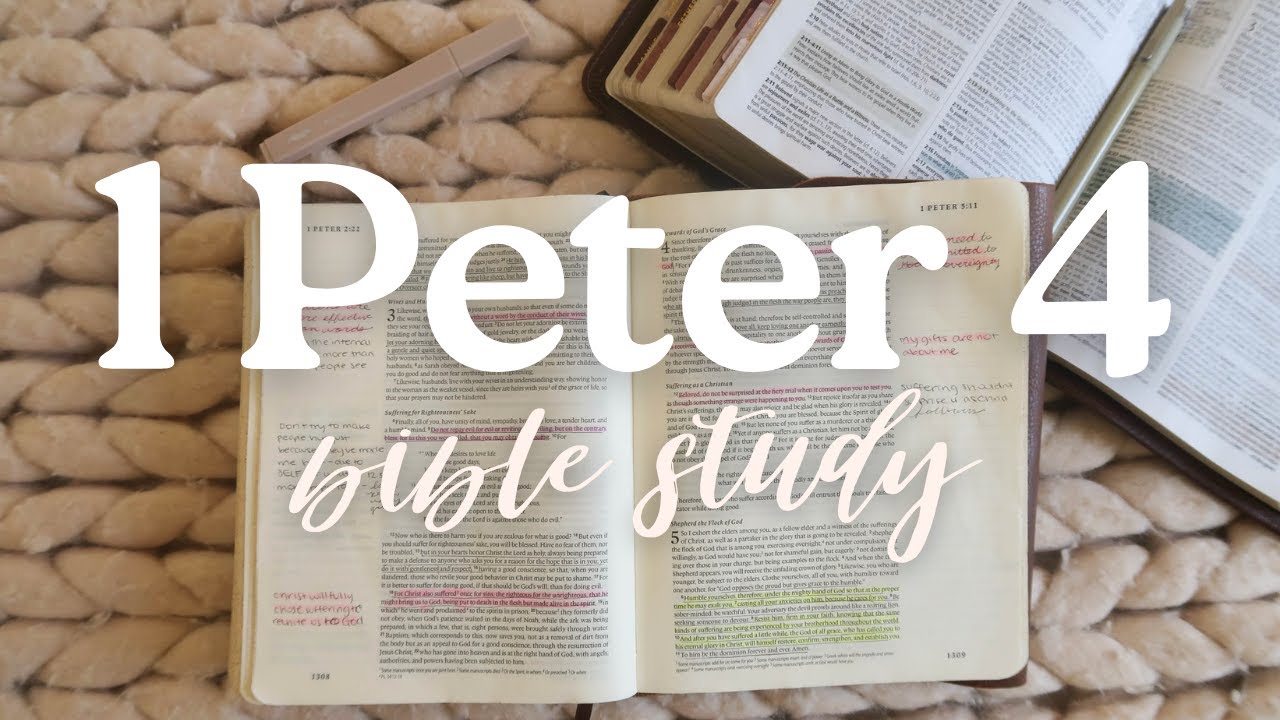 Don't be surprised at the fiery trials | 1 PETER 4 BIBLE STUDY WITH ME | Kaci Nicole