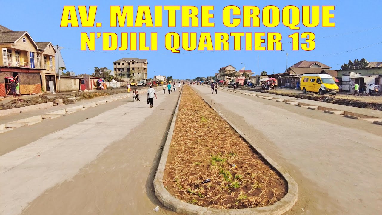 N'DJILI QUARTIER 13 avenue Maître CROQUÉ | Kinshasa -Rdc