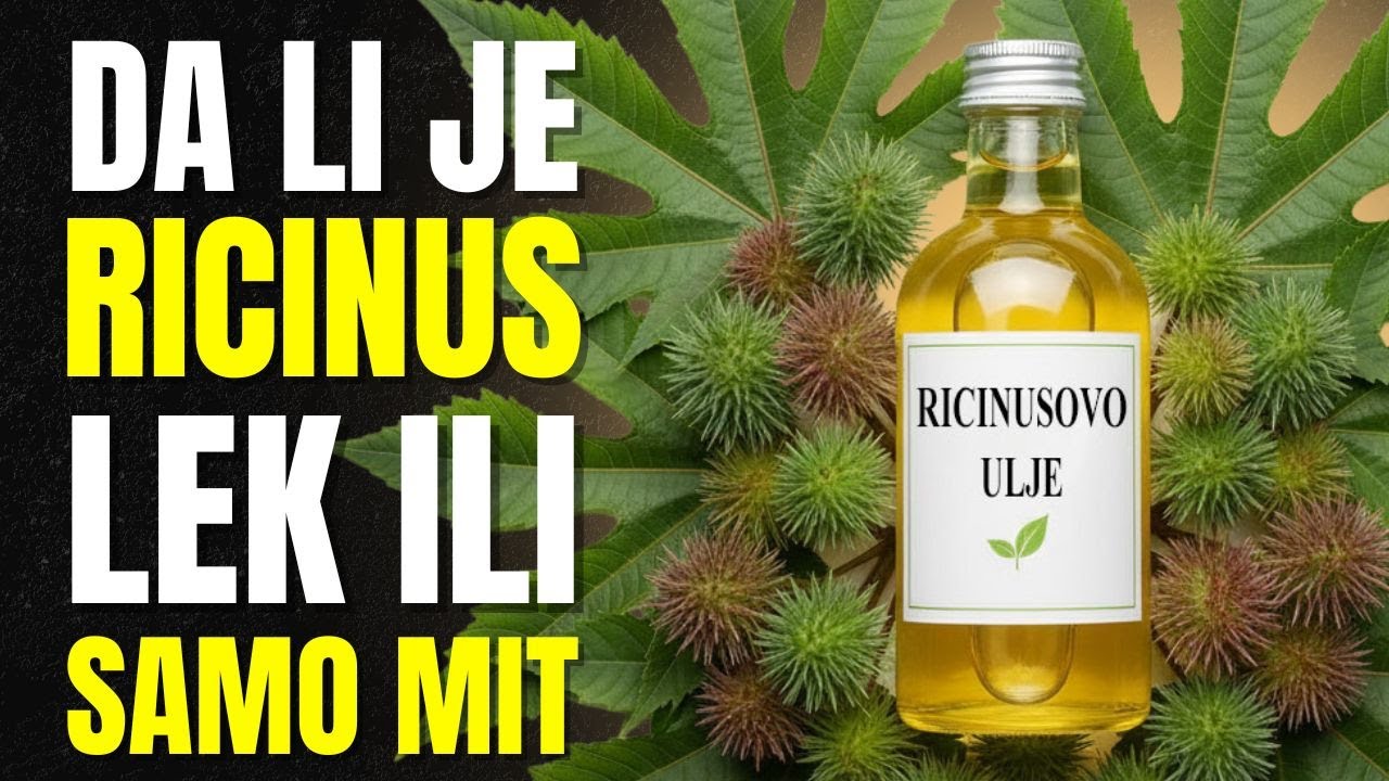 RICINUSOVO ULJE &ndash; Čudesni lek za 60+ ili opasni mit? ISTINA koju morate znati!