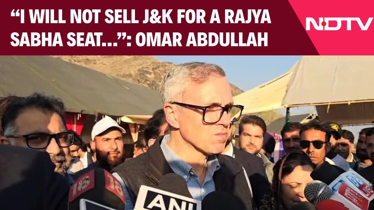 J&K News | CM Omar Abdullah Stands Firm Against Land Bills: 