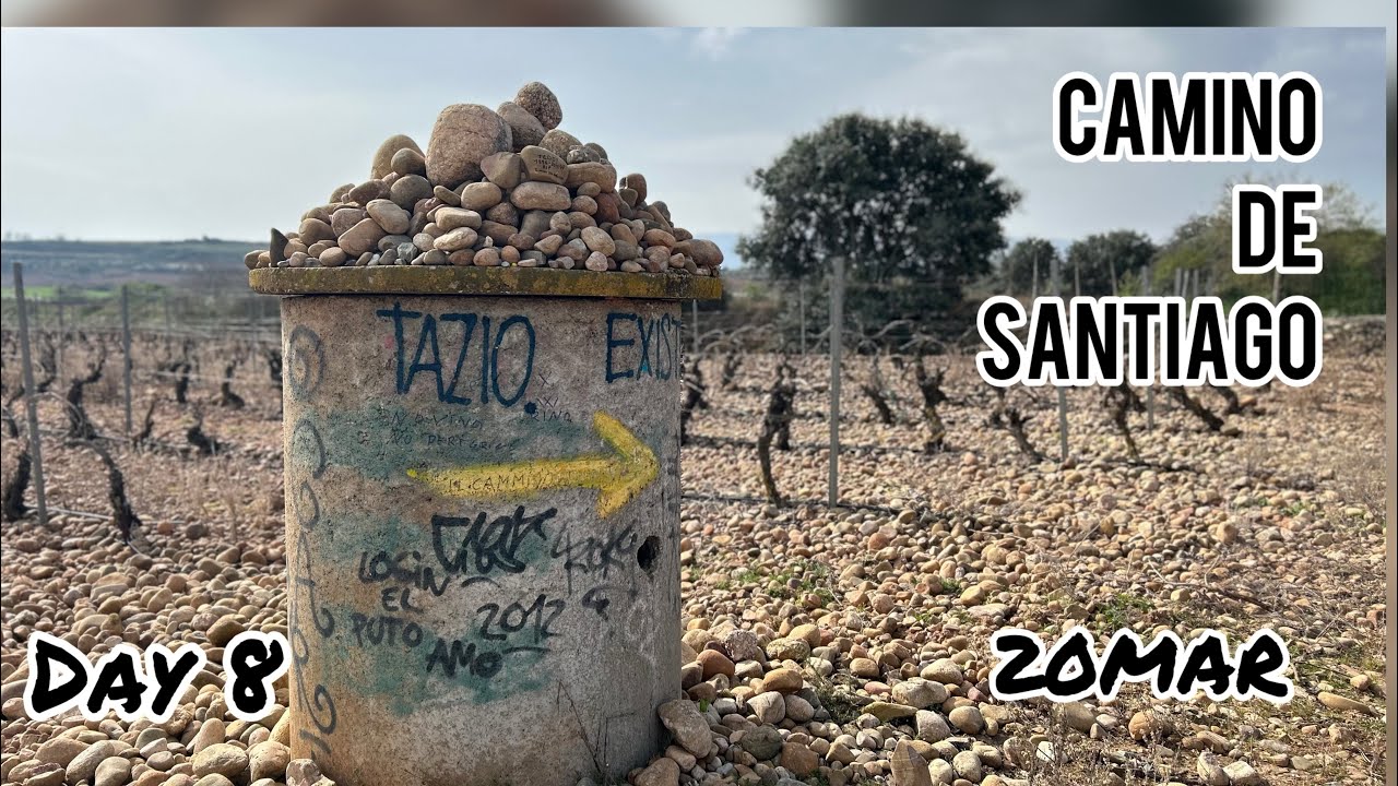 Logrono to Najera…Pilgrims travel in packs