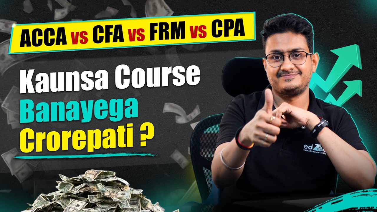 ACCA vs CFA vs FRM vs CFP | Which Course Offers the Highest Salary? #financeeducation