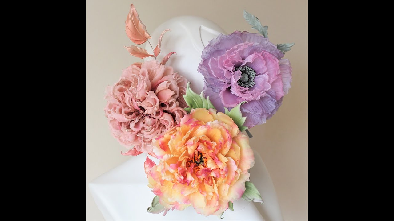 How to make oversized fabric flowers - an introductory talk