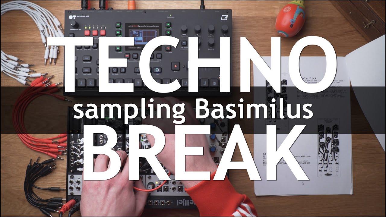 Techno Break sampling Basimilus / Using BIA and a Patchbook to create all the sounds for a track