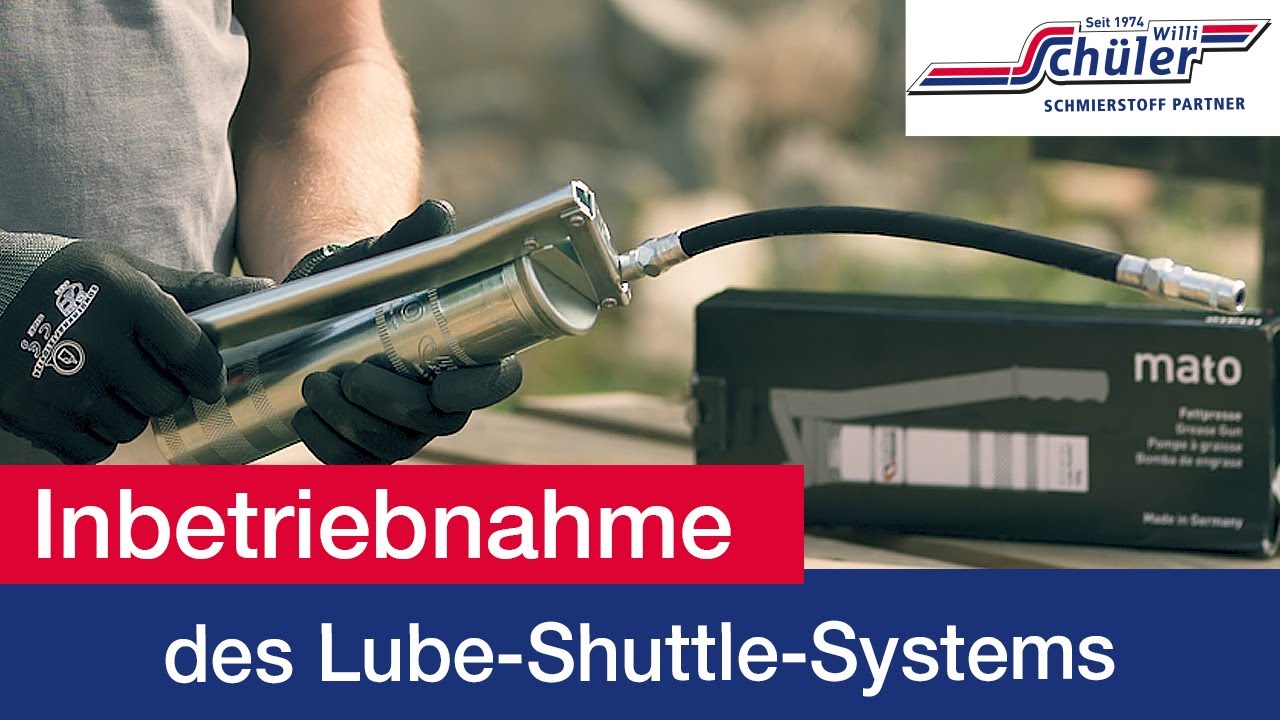 Inbetriebnahme des Lube Shuttle System - Tutorial