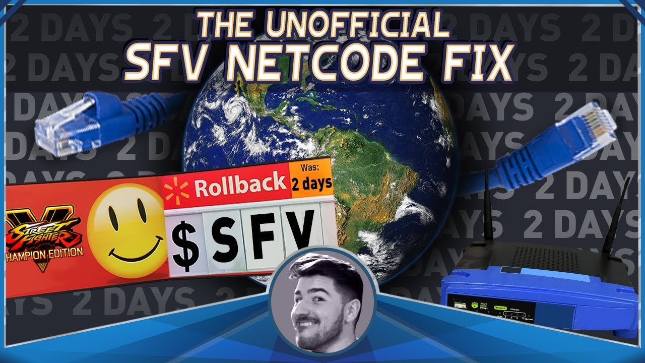 Sajam Discusses & Tests the Unofficial SFV Netcode Fix Mod (Only for PC)