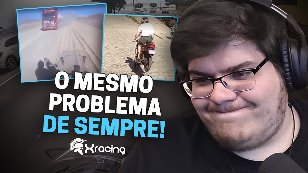 CASIMIRO REAGE: QUEDAS DE MOTO (EP. 140) FICOU DE DOIS PAPOS! O URUGUAIO MALUCO | Cortes do Casimito