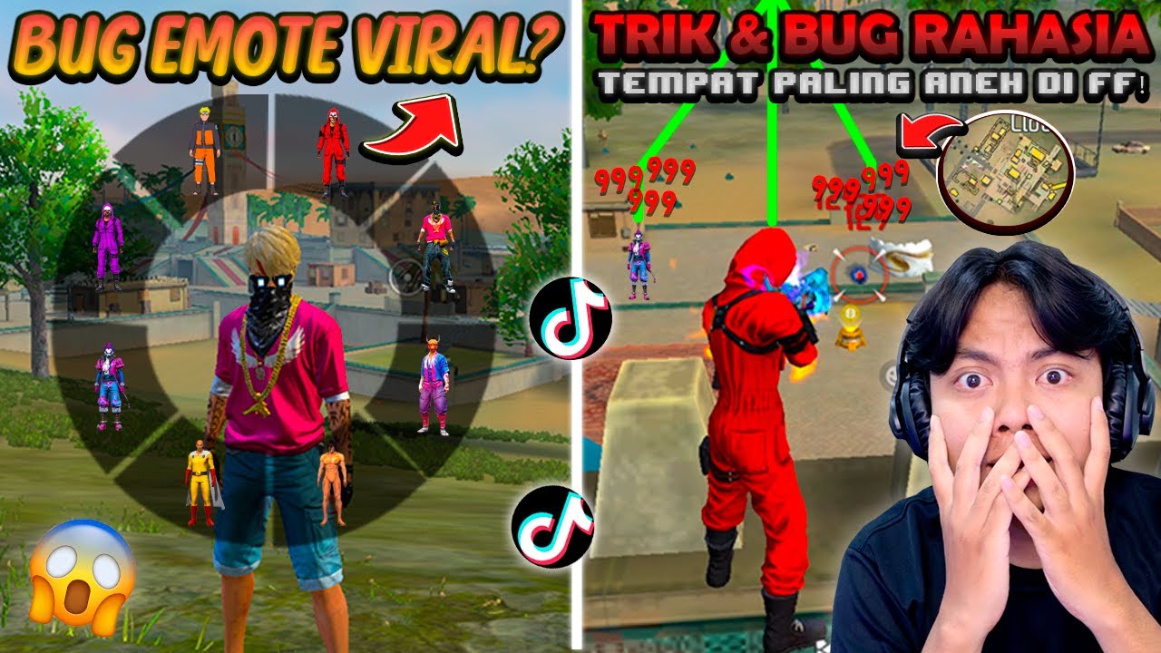 GUA COBA BUG TERLARANG LAGI YANG VIRAL DI TIKTOK! BUG EMOTE VIRAL & TEMPAT KEBAL DI BERMUDA! 😱