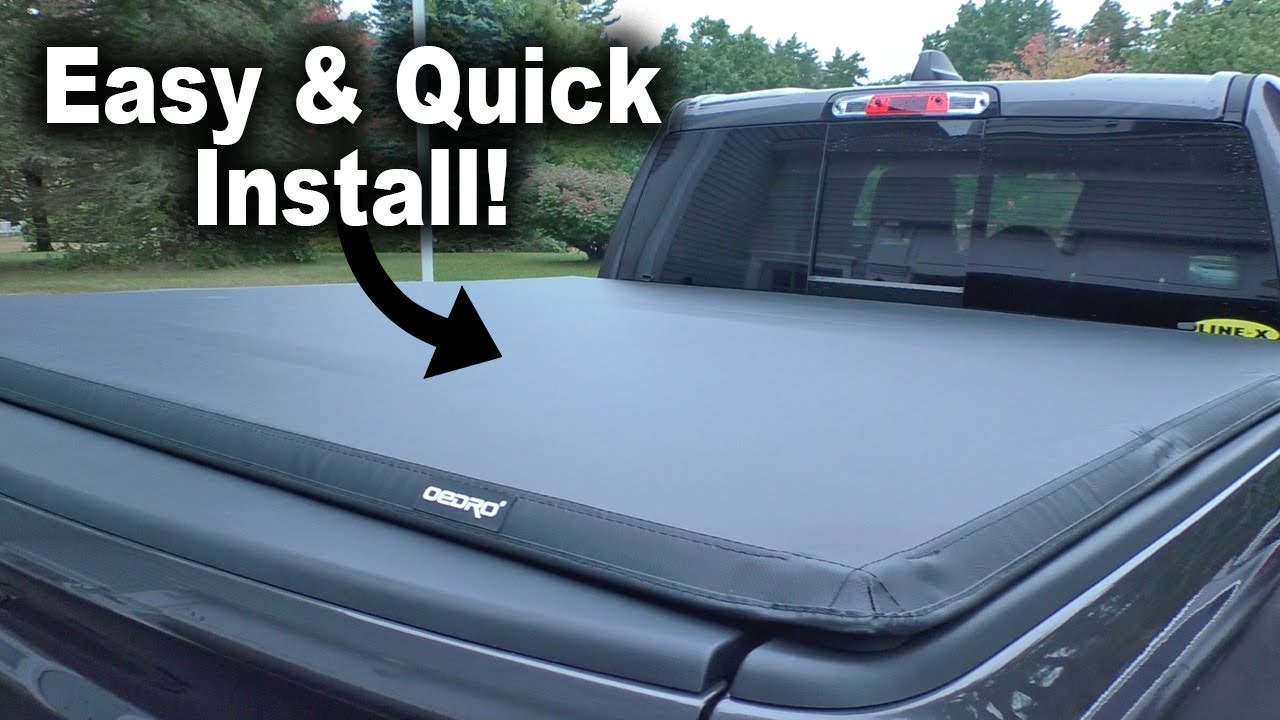 How to Install 09-24 Dodge Ram 1500 Tonneau Cover | Soft Tri-fold for 5.6 ft Bed