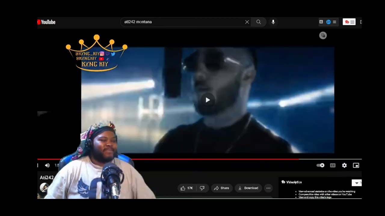 American Reaction to | Ati242 - Montana [SST FREESTYLE #2]