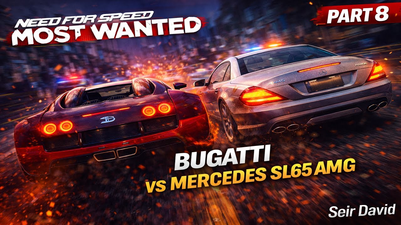 Need for Speed™ Most Wanted - Bugatti Veyron vs Mercedes SL65 AMG
