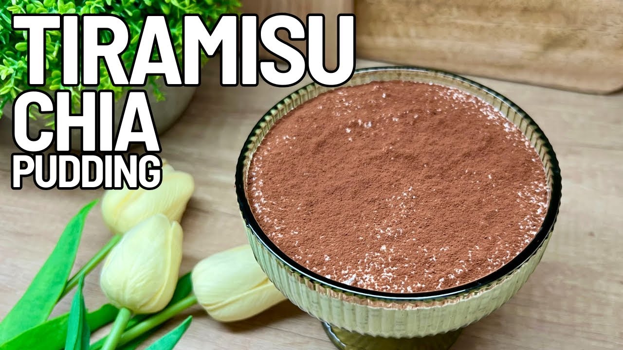 Kawowy chia pudding, który smakuje jak tiramisu