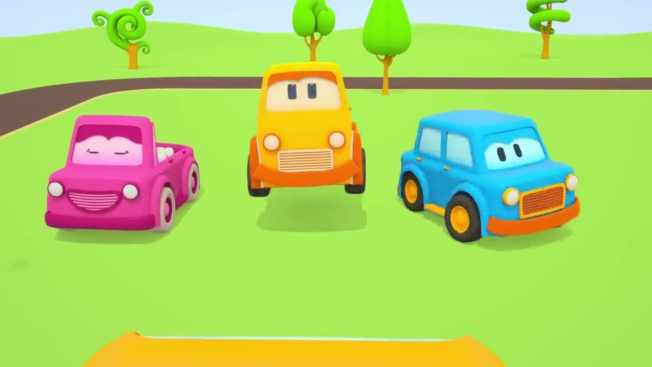 Cartoon cars for kids & Car cartoons for babies about Street vehicles