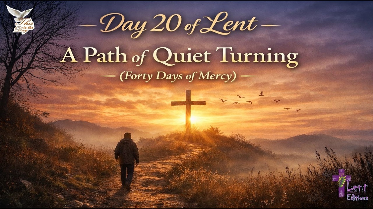 Day 20 of Lent–A Path of Quiet Turning (Forty Days of Mercy)  #Lenten Worship Song#lentenreflection