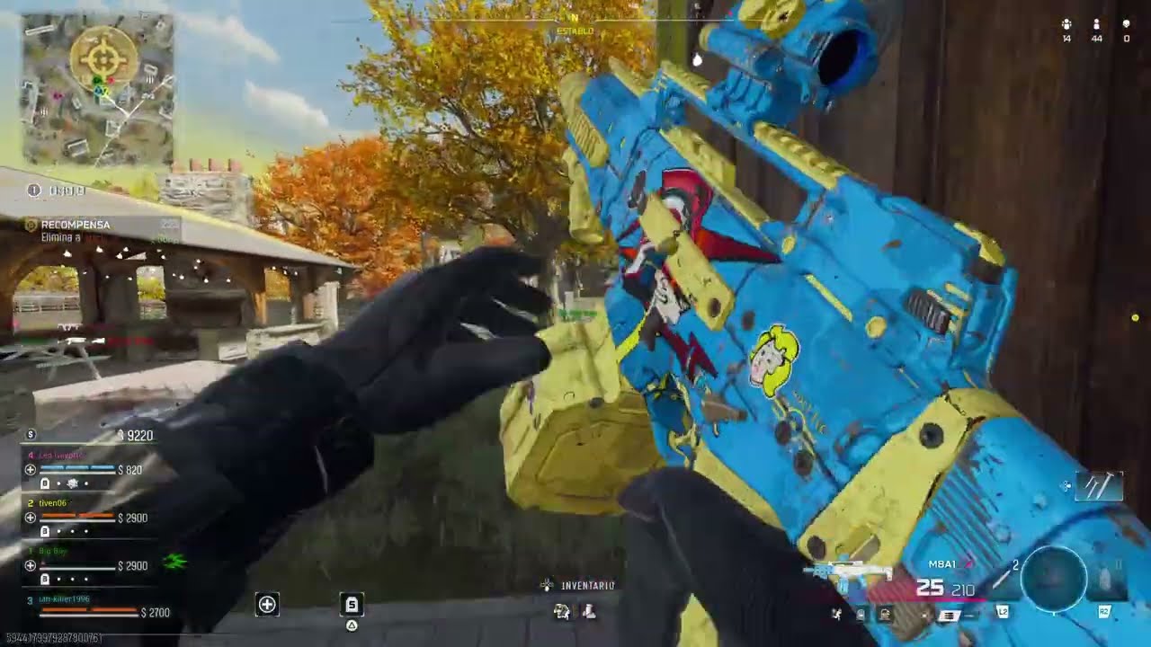 WARZONE, VICTORIA CON LOS COMPAS 15KILLS