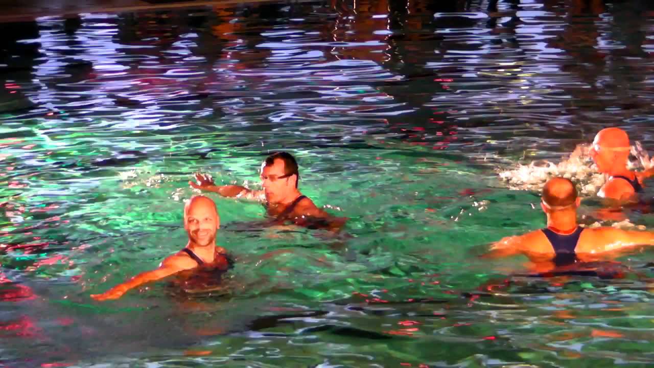 Synchroonzwemmen Nieuwjaarsshow Alkmaar deel 1