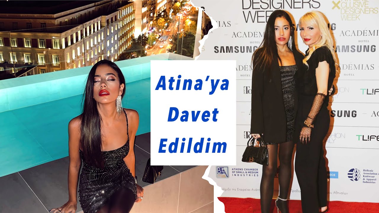 Atina Moda Haftasına Davet Edildim! - Michelin Yıldızlı Restauranta Gittim | Gökçe Güreşçi