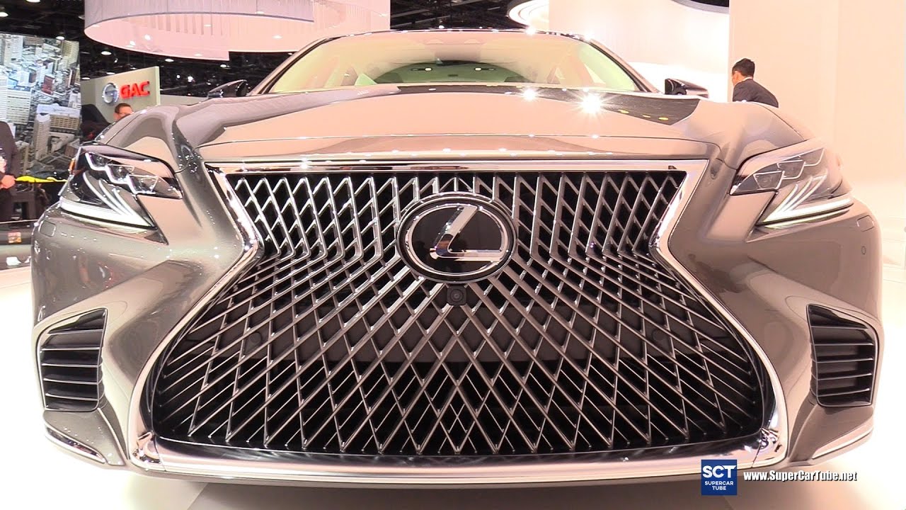 2018 Lexus LS 500 - Exterior and Interior Walkaround - 2017 Detroit Auto Show