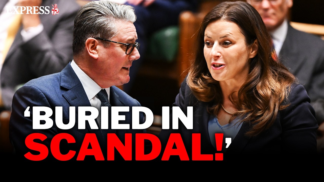 'BURIED in SCANDAL!' - Starmer SCHOOLED by top Tory in SEARING Commons hammering