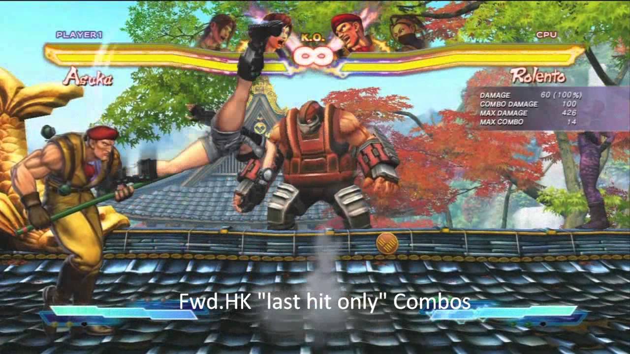 SFxT - Asuka combo video